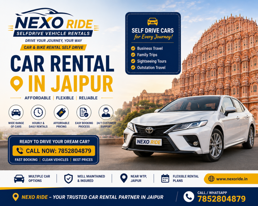 car rental in jaipur